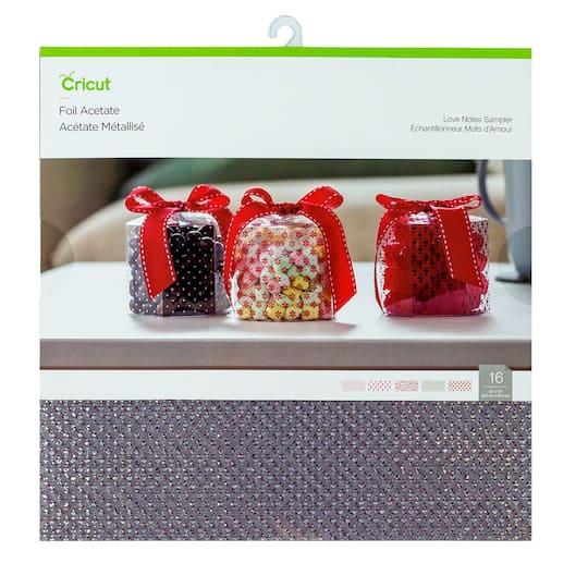 Purchase The Cricut Foil Acetate Sampler Love Notes At Michaels Com